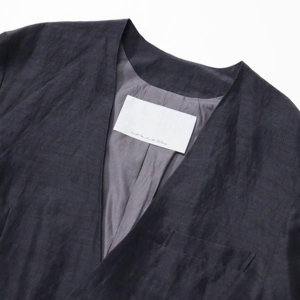 ジャケット・アウター nonnotte Draping No Collar 2B N Jacket nonnotte Draping No Collar N Jacket Taupe | CASANOVA&CO