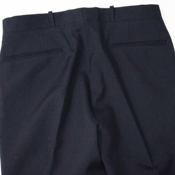 HEUGN ユーゲン FREDDIE ウールタックトラウザーパンツ 1 NAVY fit=scale-down,w=1200