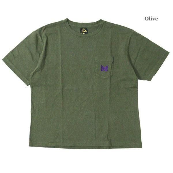 ★★送料無料★★NEEDLES PAPILLON EMBROIDERED POCKET TEE Needles(ニードルズ) 