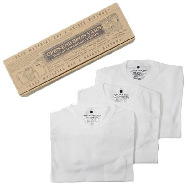 Nigel Cabourn ナイジェルケーボン 3Pack Tシャツ 50 Amazon | Nigel Cabourn ナイジェルケーボン 3-PACK GYM TEES 3