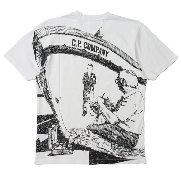 ■ C.P. Company ■ 24/1グラフィック Tシャツ SALE】C.P. Company(シーピーカンパニー)