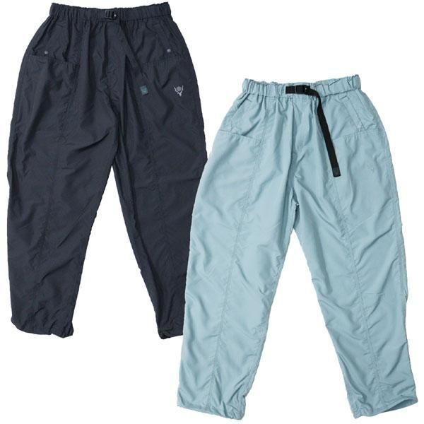 Belted C.S. Pant - Black - C/PE Twill | Nepenthes New York