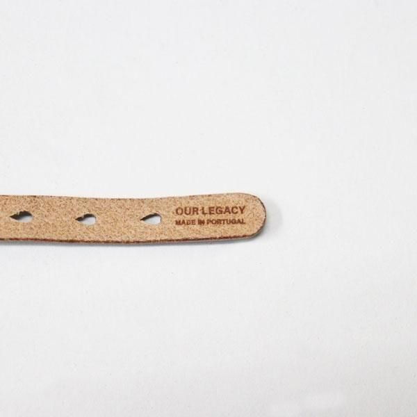 Our Legacy アワーレガシー Flowers On Leather OUR LEGACY(アワーレガシー) FLOWERS ON BLACK LEATHERレザー