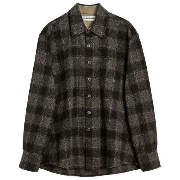 【Our Legacy】チェックシャツ Check Shirt 人気コレクション Our Legacy Check Over Shirt アワー レガシー チェック