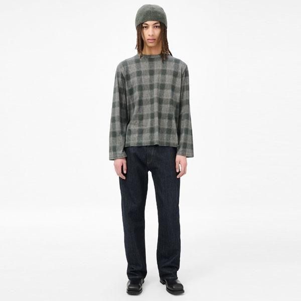 ourlegacy パネルジャケット 撥水・ストレッチ・防シワ】BUNGY CLOTH オルタネイトストライプ