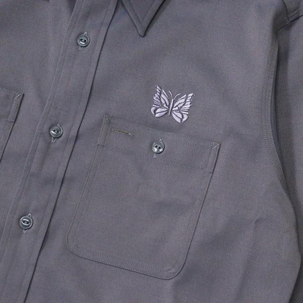 【美品】Needles キャバルリー ツイル ワークシャツ S NEEDLES（ニードルス）