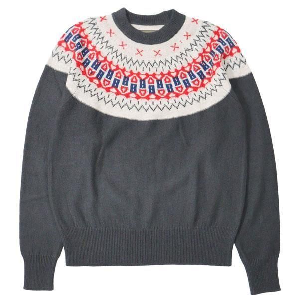 Mary knit cowichan andmary navy△ Vintage Mary Maxim