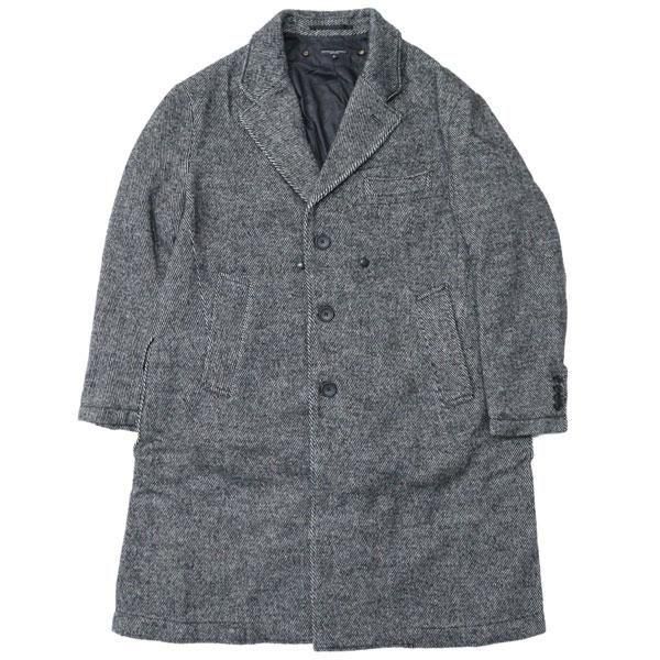 ジャケット・アウター Engineered Garment Chester Coat Engineered Garments Chester Coat Black Wool Shaggy Twill