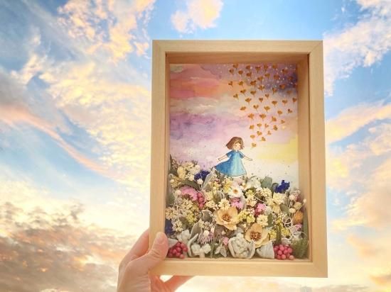 初個展記念♪》ポストカード/アートカード◎プリザーブド