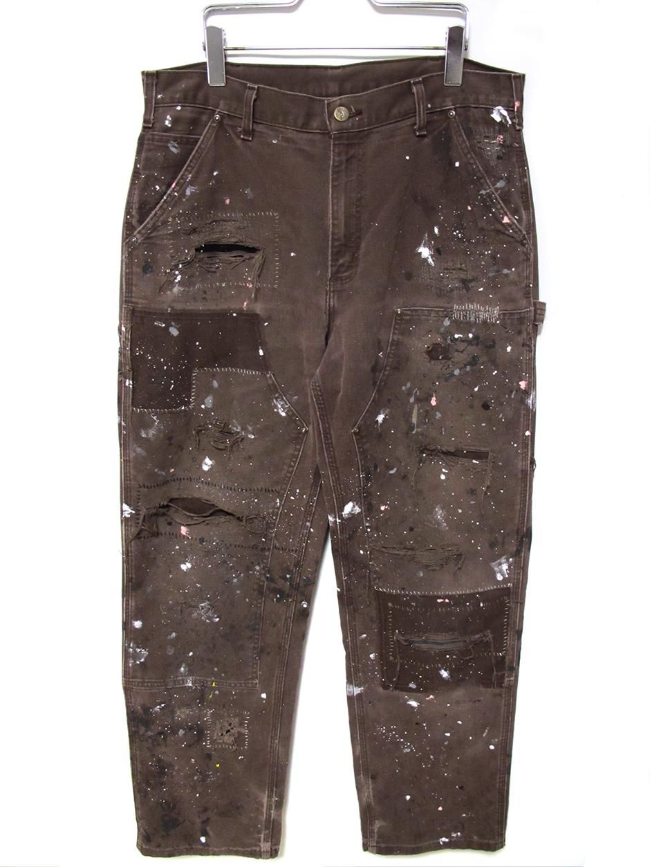新しいエルメス Work Duck Knee Double CARHARTT Pants_0711 OVERDESIGN - パンツ