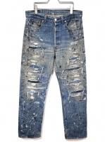 パンツ levis 501 Hand crafted by OVERDESIGN LEVI'S 501 U.S.A REGULAR 1990s Original Vintage_653