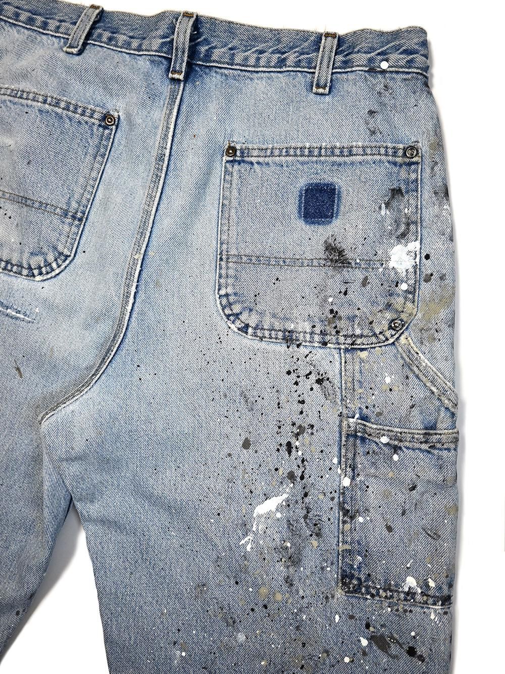 一点物　usa製　OVERDESIGNコラボCarhartt ダブルニーデニム 2025年最新】カーハート ダブルニー デニム usaの人気アイテム - メルカリ