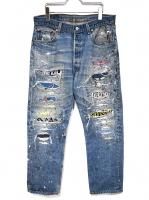 【OVERDESIGN】カスタムデニム/LEVI'S 501/USA製/美品 Hand crafted by OVERDESIGN - OVERDESIGN Official Online Store