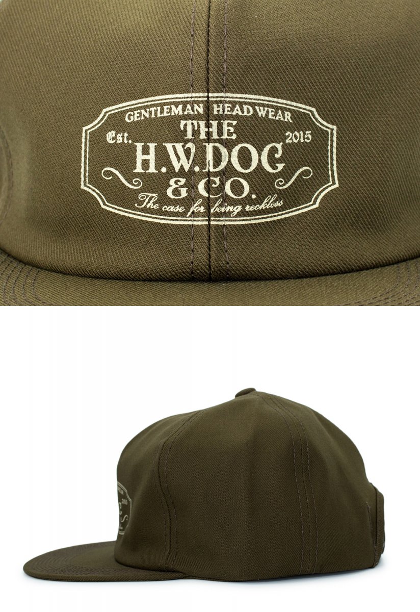 THE H.W.DOG&CO. / ザ エイチ ダブリュー ドッグ アンド コー | TRUCKER CAP トラッカー キャップ D-00004  ブラウン - HARTLEY