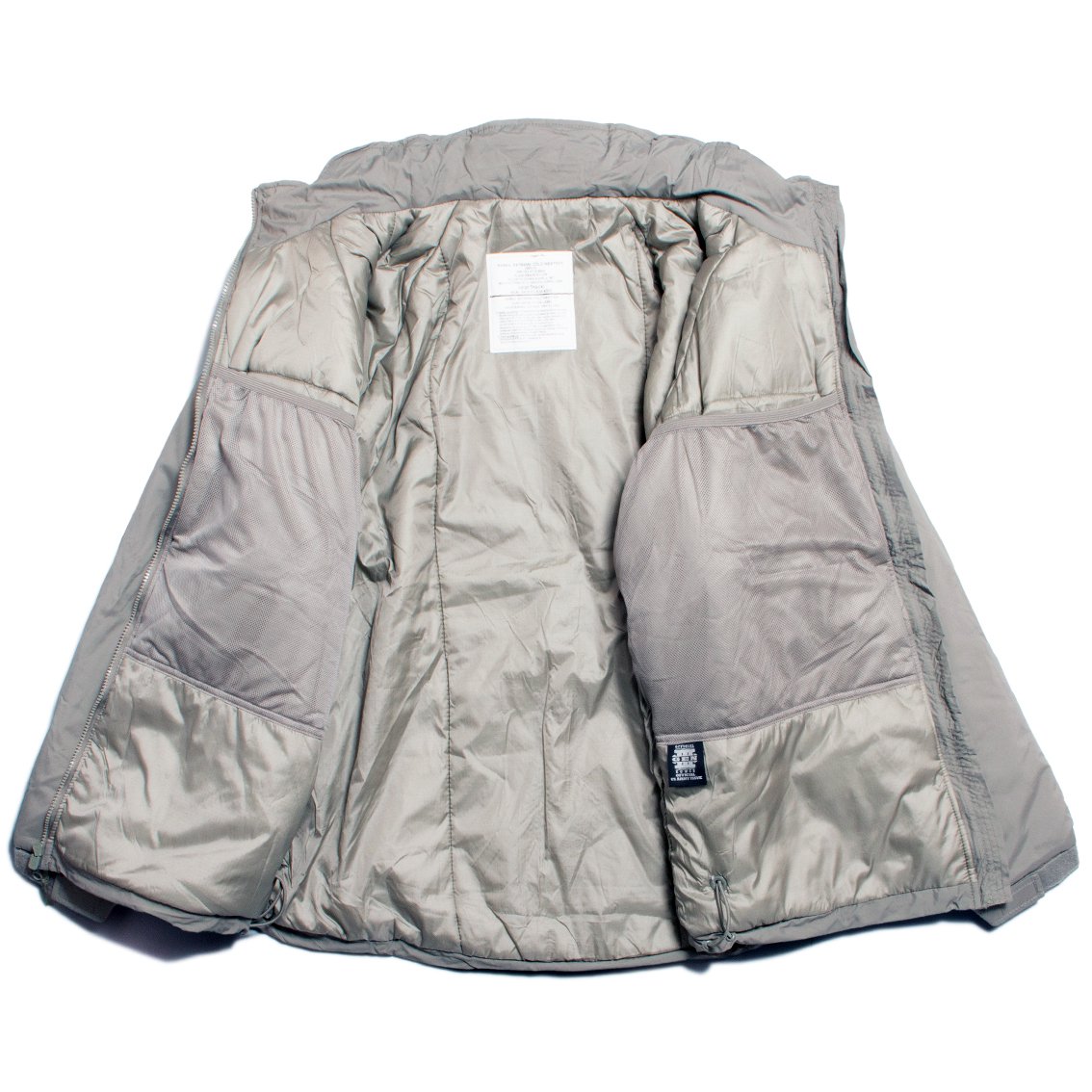 ECWCS GEN3 LEVEL7 PRIMALOFT PARKA REGULAR プリマロフト パーカー レギュラー グレー (DEAD  STOCK) - HARTLEY