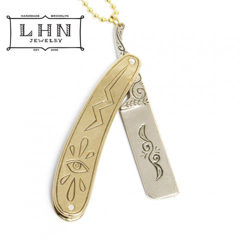 LHN Jewelry ネックレス エルエイチエヌジュエリー Straight Razor Necklace ハンドメイド アメリカ製