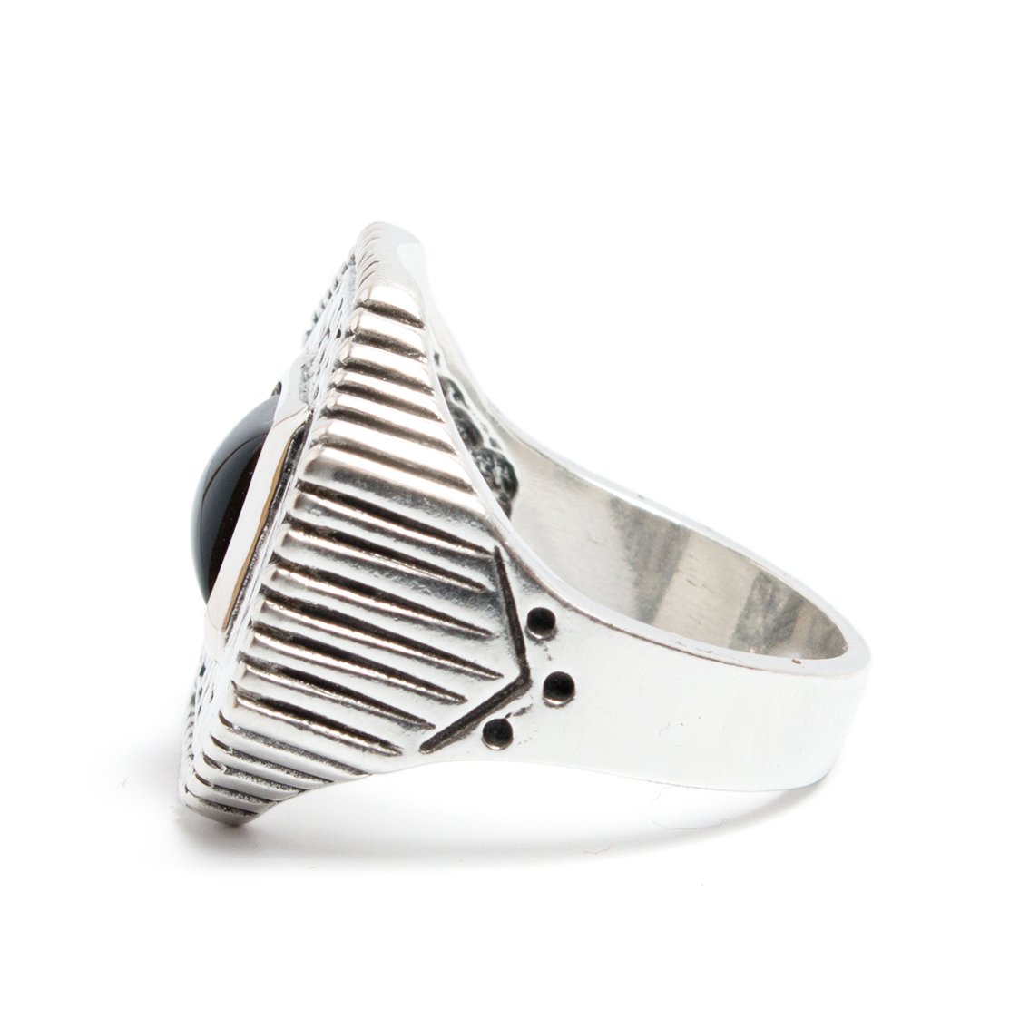 LHN Jewelry オニキス リング エルエイチエヌジュエリー 指輪 Carpe Diem Ring ハンドメイド アメリカ製 - HARTLEY