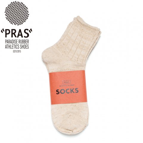 <img class='new_mark_img1' src='https://img.shop-pro.jp/img/new/icons20.gif' style='border:none;display:inline;margin:0px;padding:0px;width:auto;' />PRAS NATURAL 2P SOCKS プラス ソックス 2足セット 靴下 日本製 ベージュ