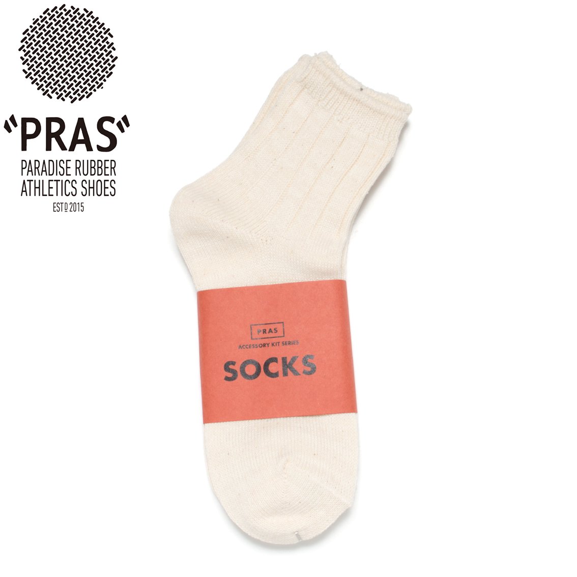 PRAS NATURAL 2P SOCKS プラス ソックス 2足セット 靴下 日本製 オフ