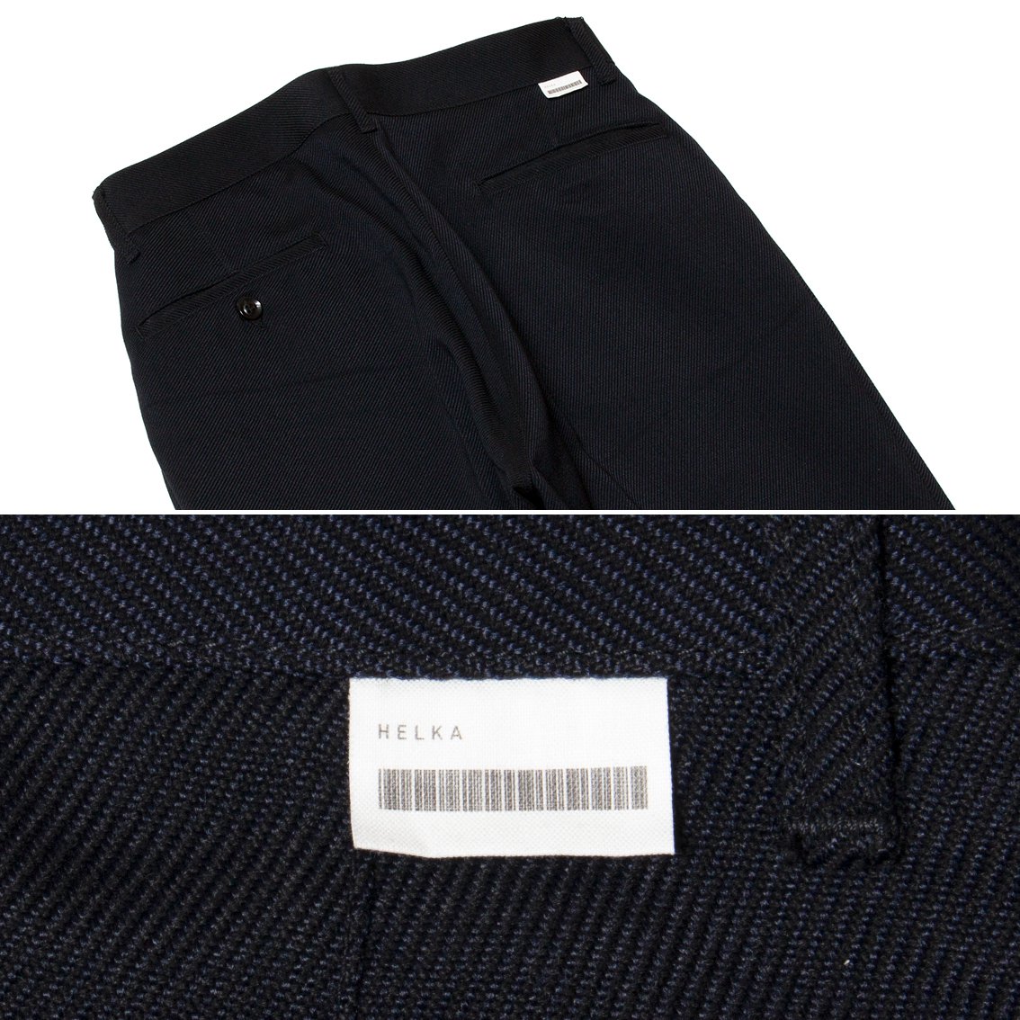 HELKA / ヘルカ] WOOL LIKE PE TWILL ウールライク トラウザー パンツ TROUSERS-05A 日本製 - HARTLEY