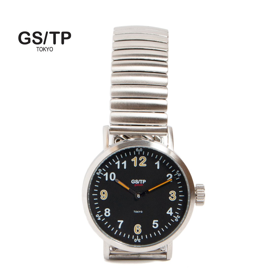 GS/TP ジーエスティーピー GOLIATH RECORDER DIAL 腕時計 ミリタリーウォッチ ブラックダイアル - HARTLEY
