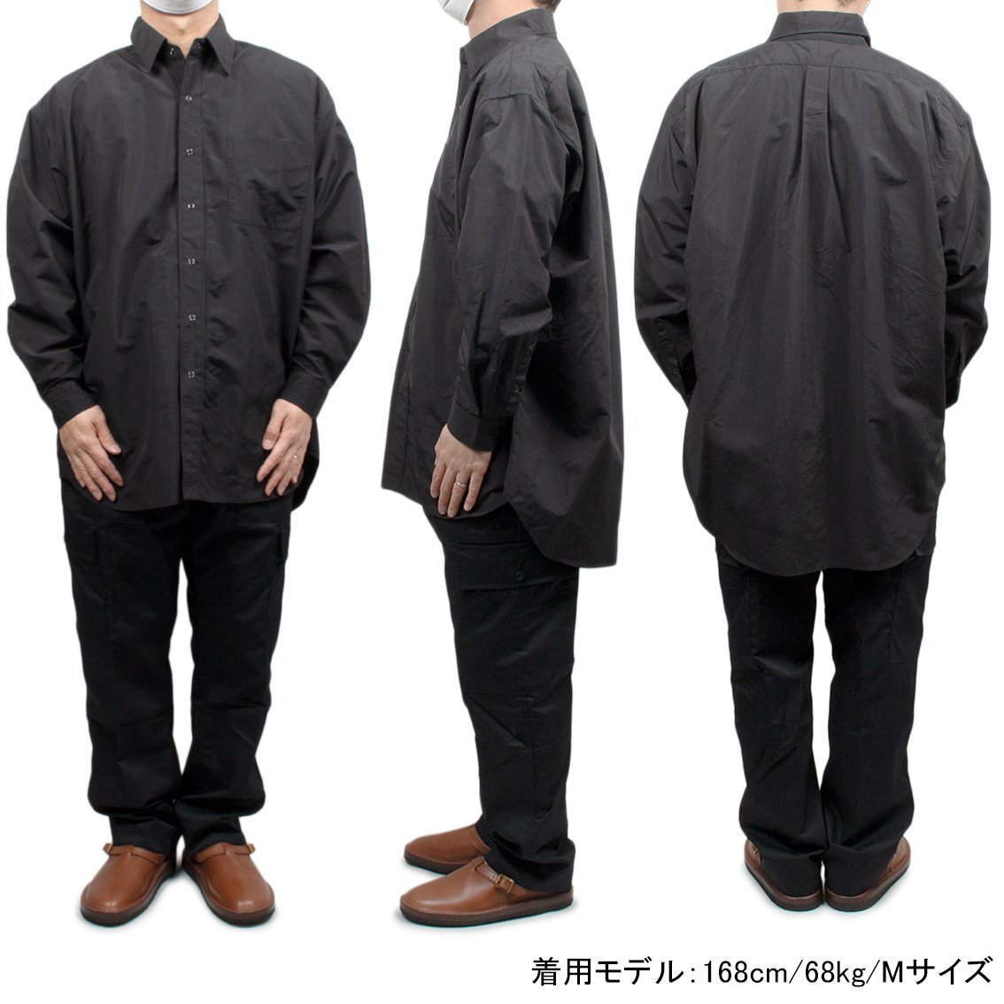 [BURLAP OUTFITTER / バーラップアウトフィッター] LS B.B. SHIRT