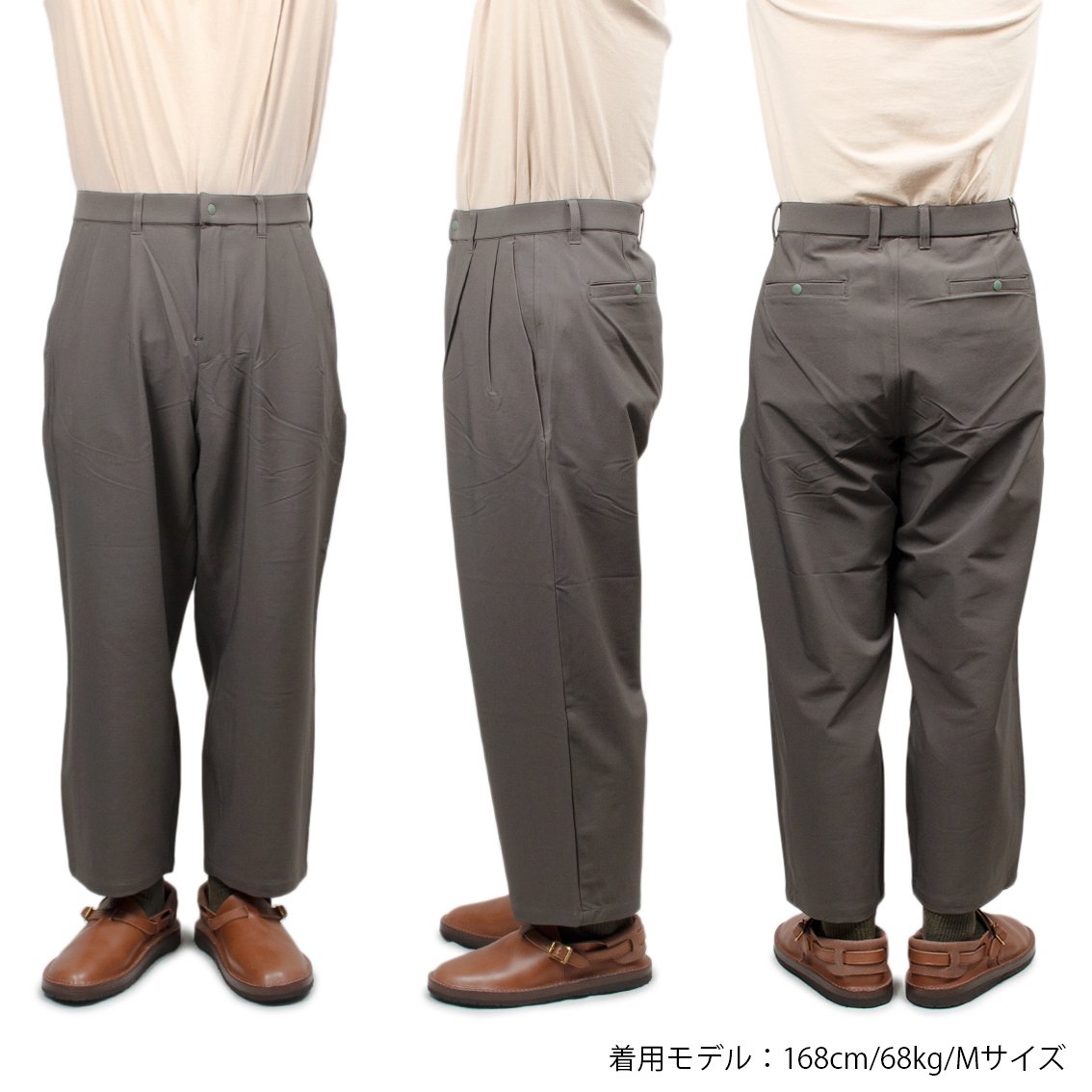 BURLAP OUTFITTER / バーラップ アウトフィッター] EQ WIDE PANT