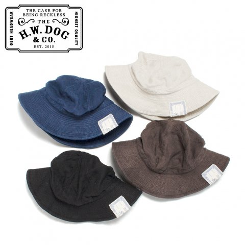 THE H.W.DOG&CO フライトキャップ ハリスツイード+