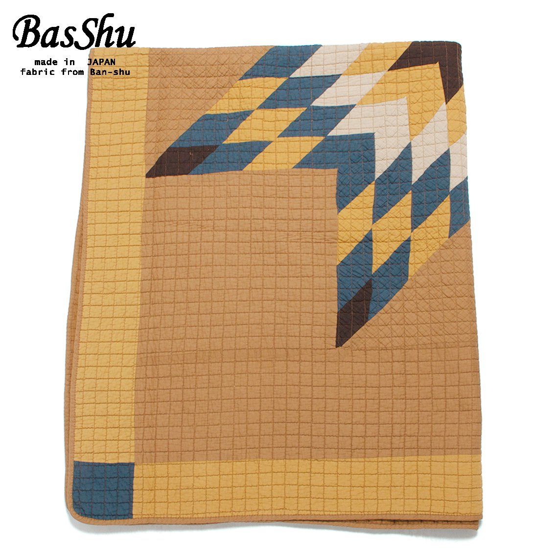 BasShu / バッシュ] Patchwork Quilt Cover パッチワーク キルトカバー