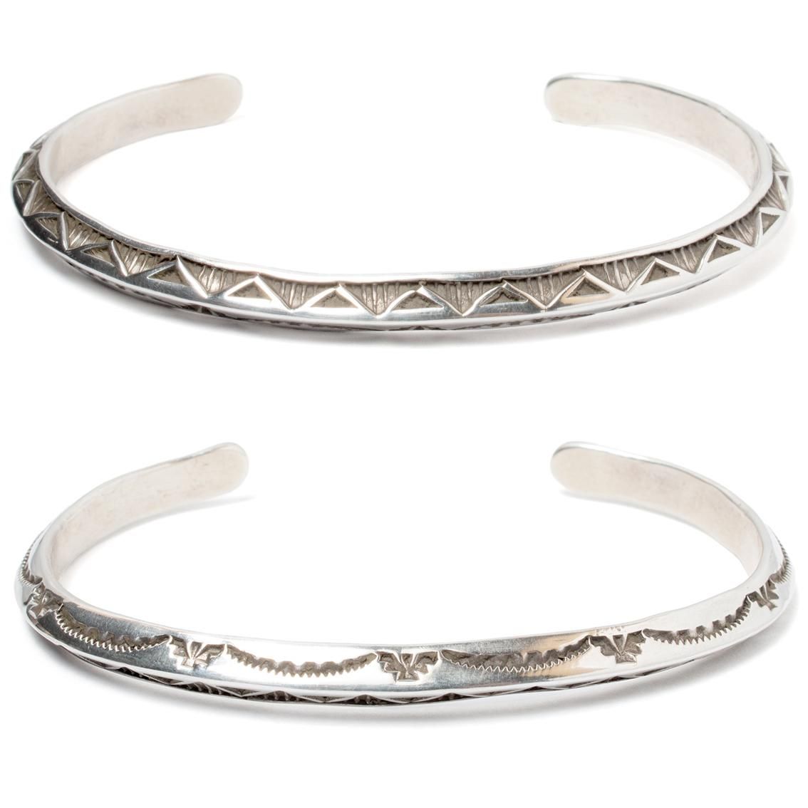 [INDIAN JEWELRY / インディアンジュエリー] NAVAJO Darrell Cadman Bangle ta ナバホ バングル  シルバー - HARTLEY