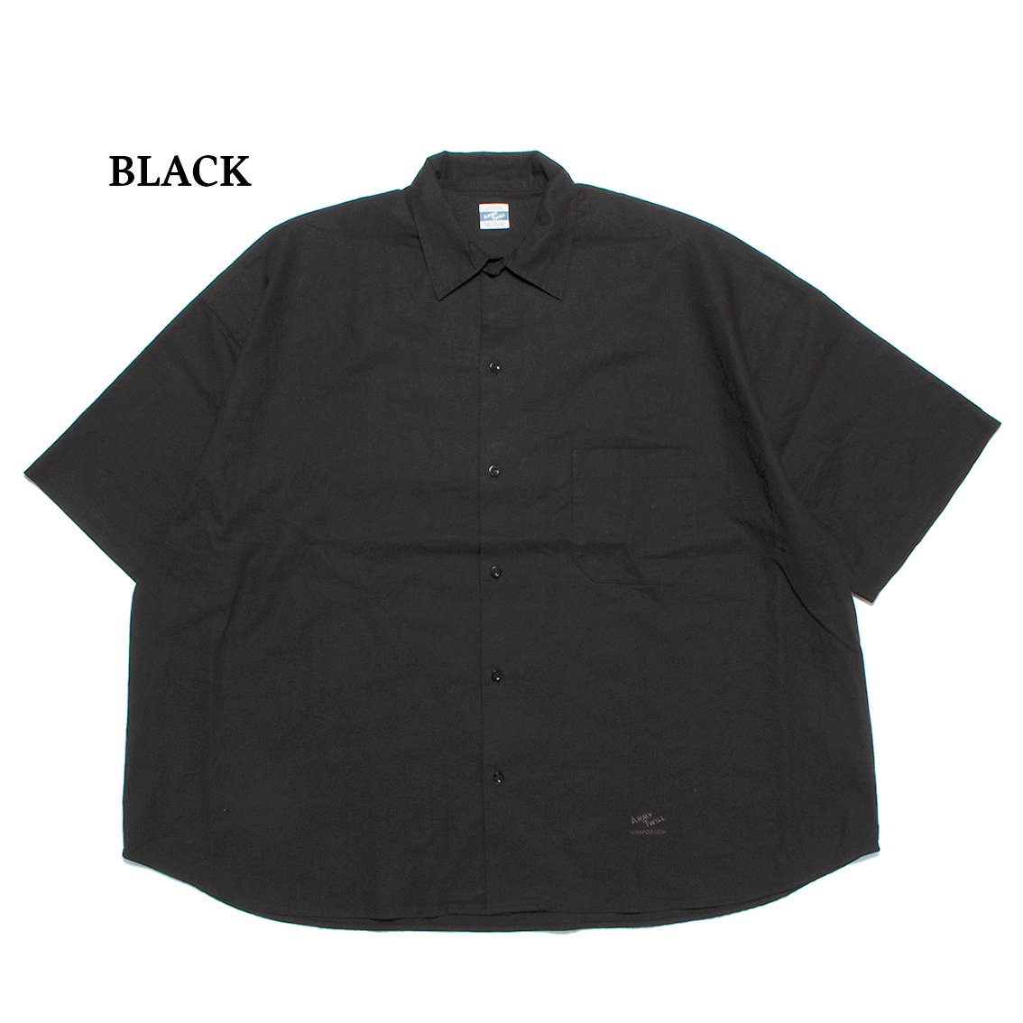 ARMY TWILL / アーミーツイル] BIG HS SHIRT ビッグシルエット シャツ