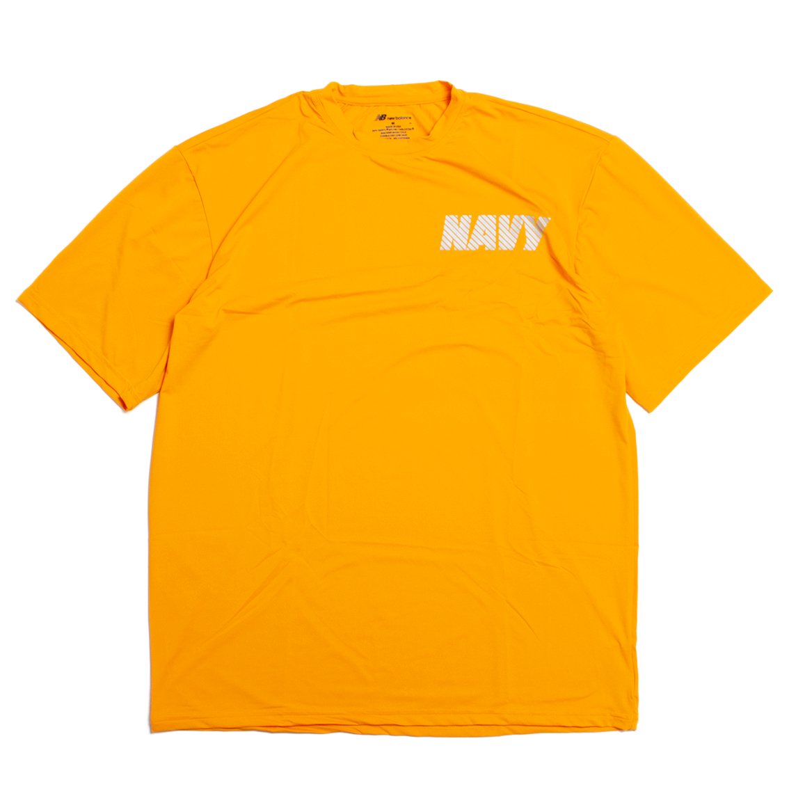 アメリカ軍 / US NAVY] TRAINING S/S Tee トレーニング Tシャツ ニューバランス製 バックプリント MADE IN USA  (DEAD STOCK) - HARTLEY