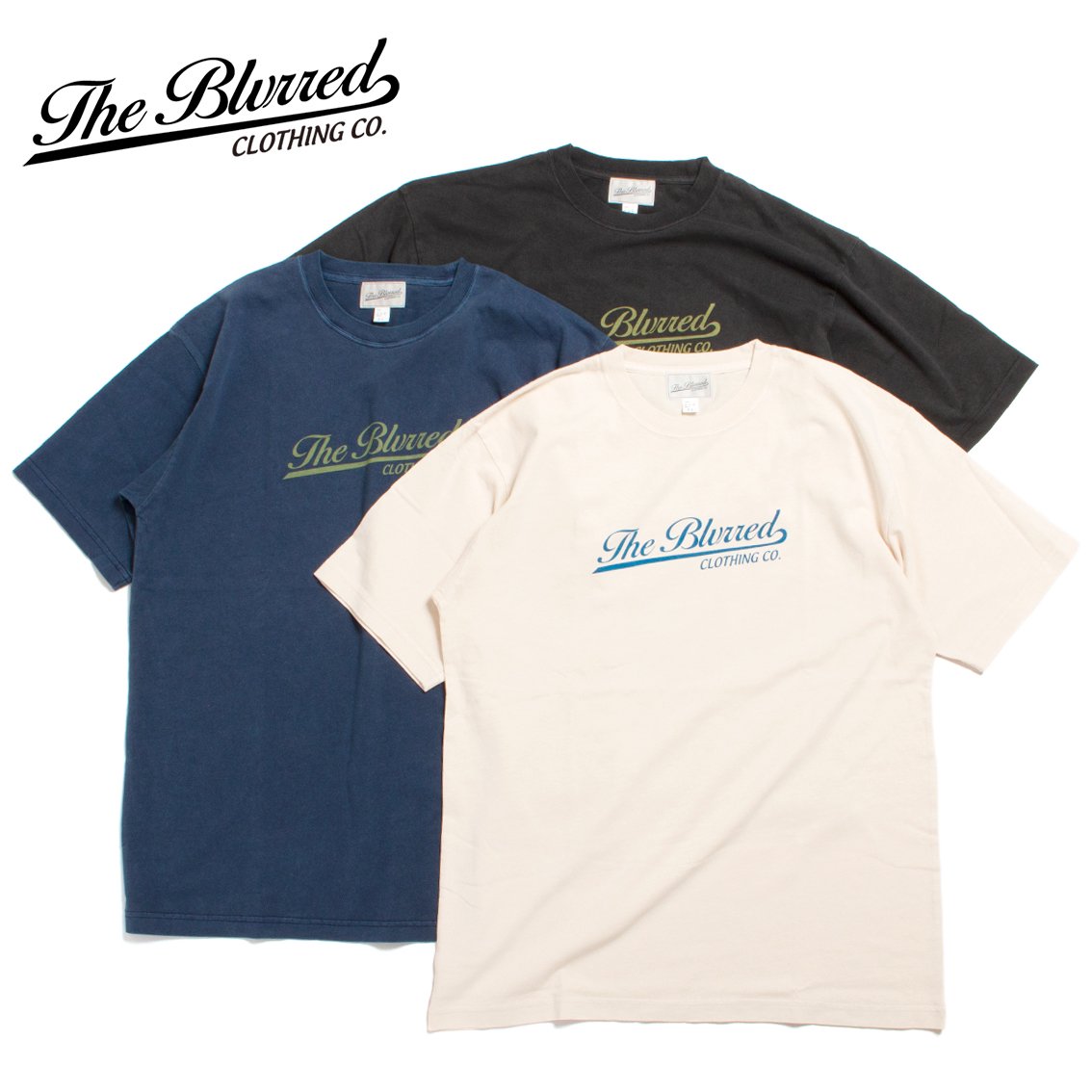 BLURRED CLOTHING / ブラードクロージング] ADVERTISING T-SHIRTS T 