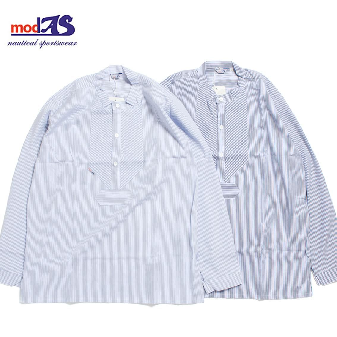 modAS モダス 8009 フィッシャーマンシャツ ポケット付き