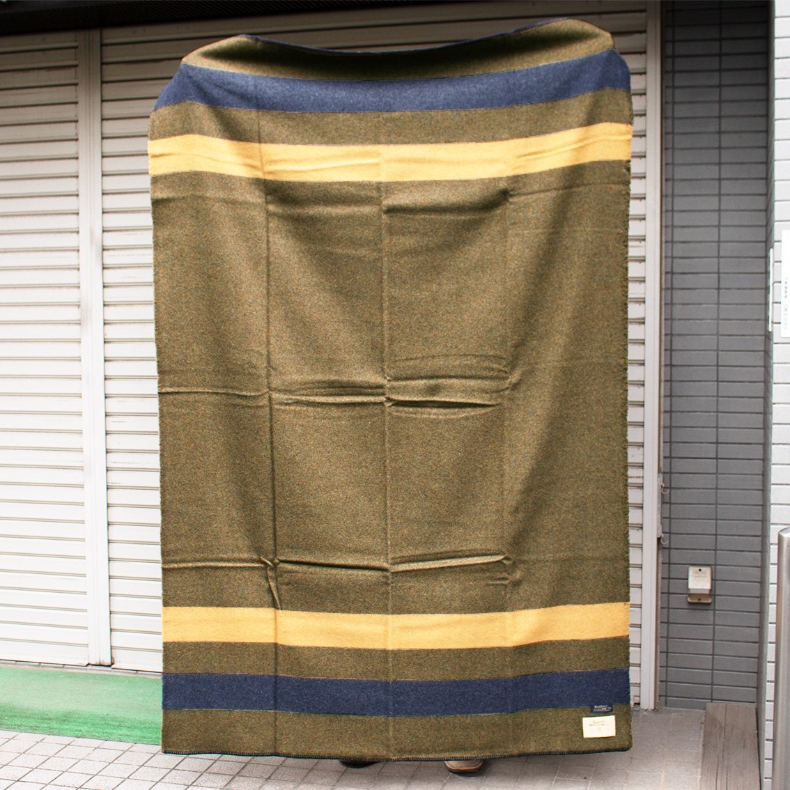 BasShu / バッシュ] Wool Blanket ウールブランケット 130×180 