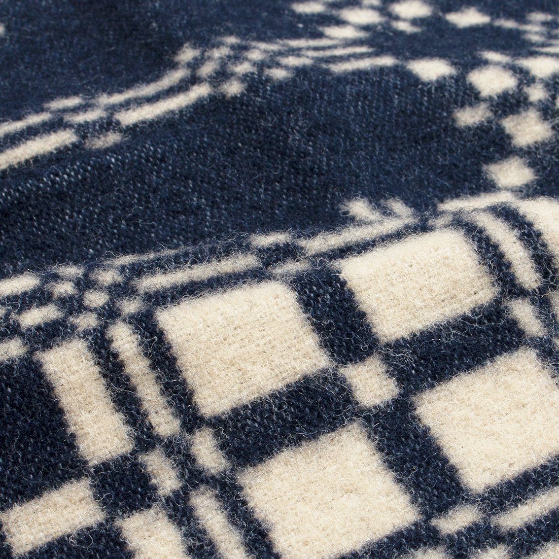 BasShu / バッシュ] Wool Blanket ウールブランケット 153×180