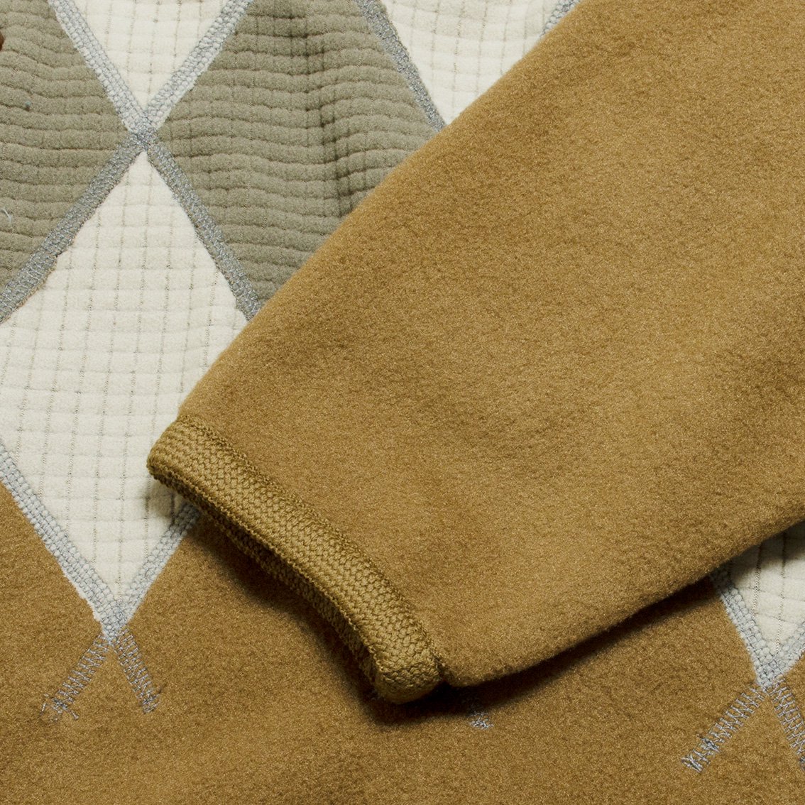 BURLAP OUTFITTER / バーラップアウトフィッター] ARGYLE FLEECE