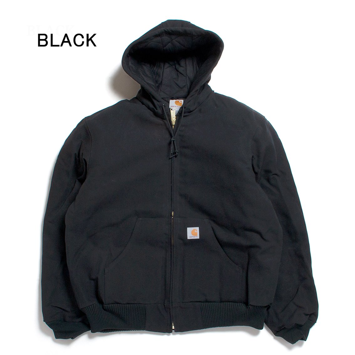 Carhartt / カーハート] J140 DUCK QUILTED FLANNEL-LINED アクティブ ...