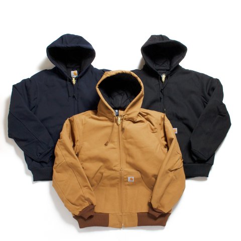 [Carhartt / カーハート] <br>J140 DUCK QUILTED FLANNEL-LINED アクティブジャケット アメリカ製