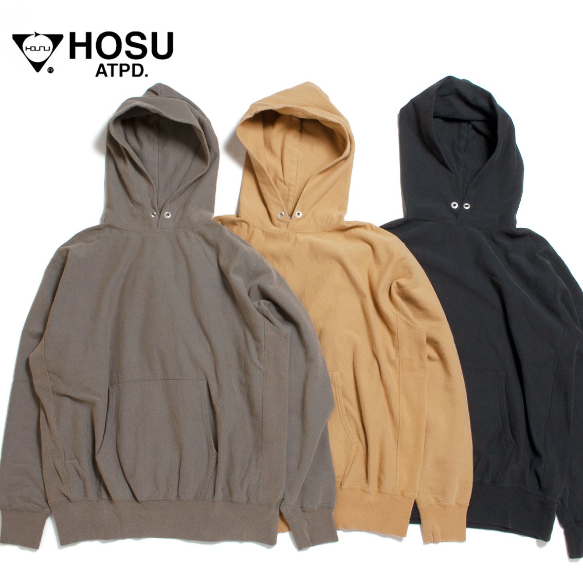 HOSU / ホス] USAコットン 10oz. スウェットパーカー OLP-001 日本製