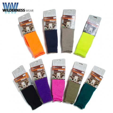 [WILDERNESS WEAR / ウィルダネスウェア] <br>Merino Beast Socks メリノウール ソックス オーストラリア製