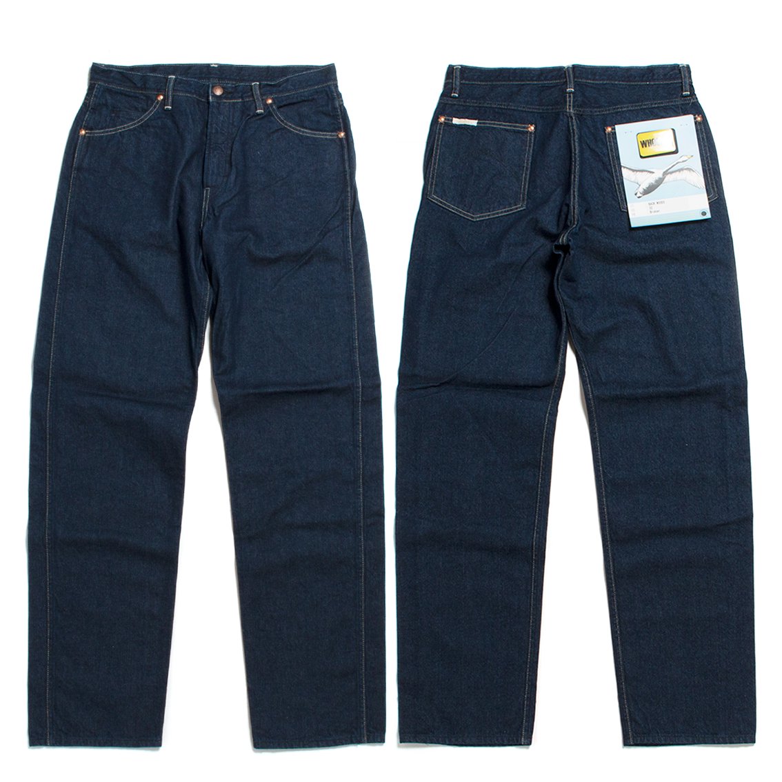 WHOOPER / ホーパー] BACK WOODS 12oz Broken Twill Denim デニム