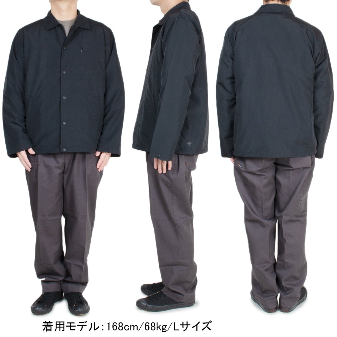 DESCENTE ddd / デサントディーディーディー] COACH SHIRT JACKET コーチシャツジャケット リップストップナイロン -  HARTLEY