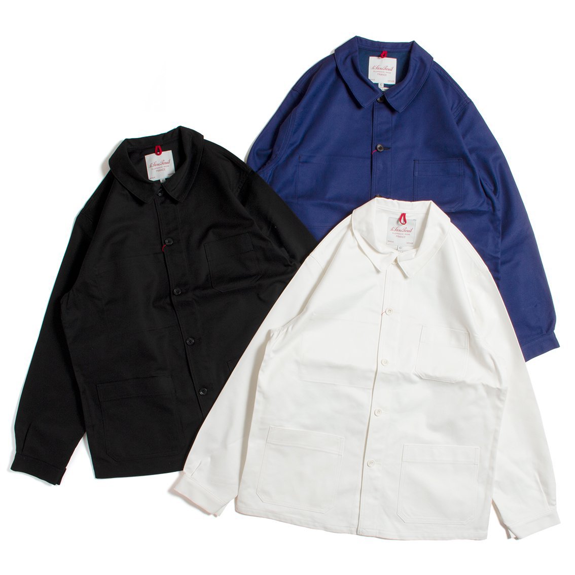 [Le Sans Pareil / ル サン パレイユ] COTTON TWILL TRADITIONAL COVERALL カバーオール コットンツイル  トラディショナル - HARTLEY