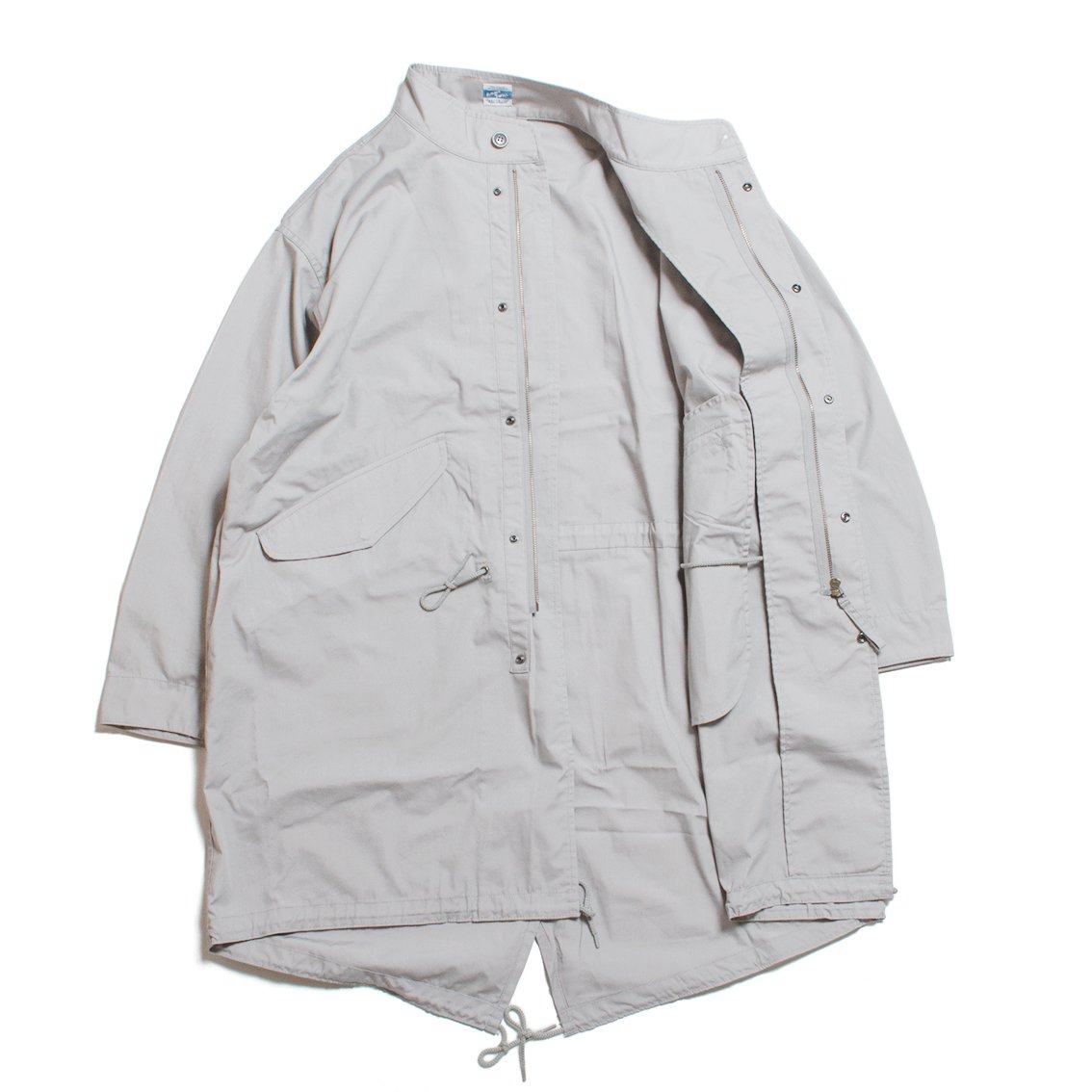 ARMY TWILL / アーミーツイル] POLYESTER PLAIN WEAVE FISH TAIL COAT