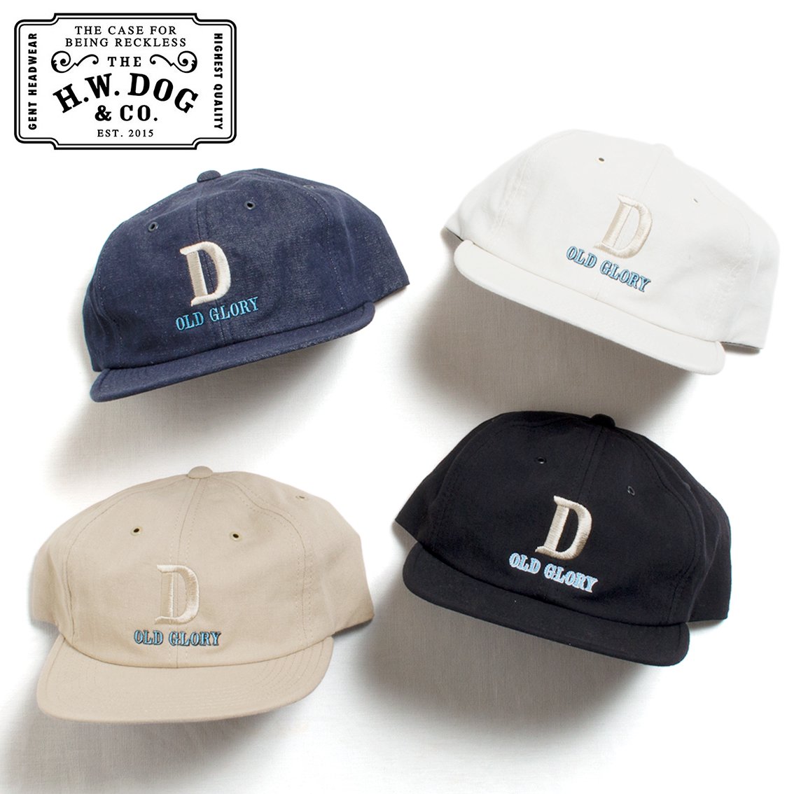 THE H.W.DOG&CO. / ドッグアンドコー] 6P OG CAP ゴルフキャップ D