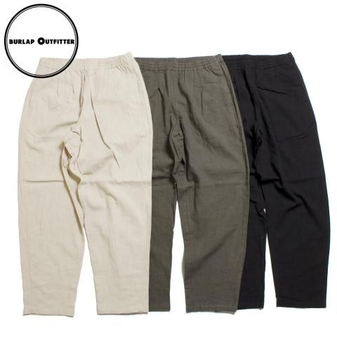 BURLAP OUTFITTER Сå ȥեå TRACK PANT LINEN ȥåѥ ͥ