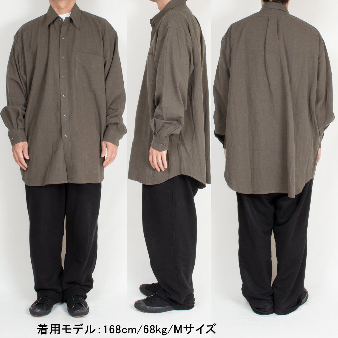 BURLAP OUTFITTER / バーラップアウトフィッター] B.B SHIRT LINEN