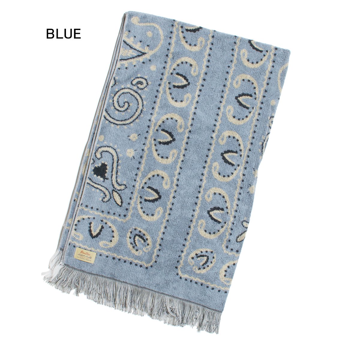 [BasShu / バッシュ] Cotton Pile Blanket Bandana パイル