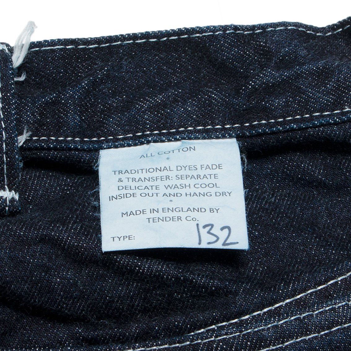 TENDER Co. / テンダー] TYPE 132 RINCE WIDE JEANS ワイド デニム